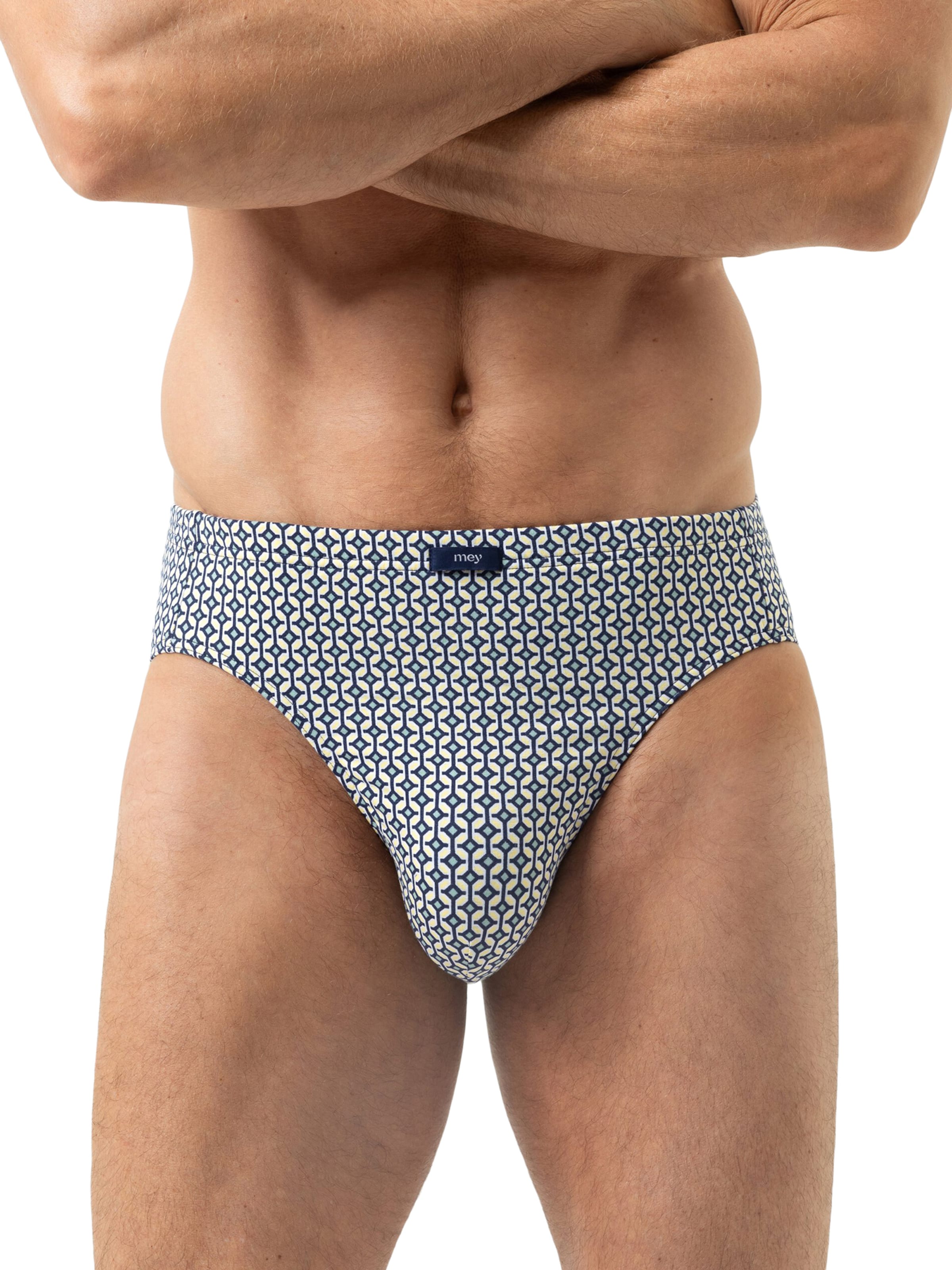 Slip 'Lemon Weave' Mey en jaune : devant