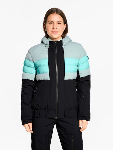 ZIENER Sportjacke 'TINDIA-Z' in Grün: Vorderseite