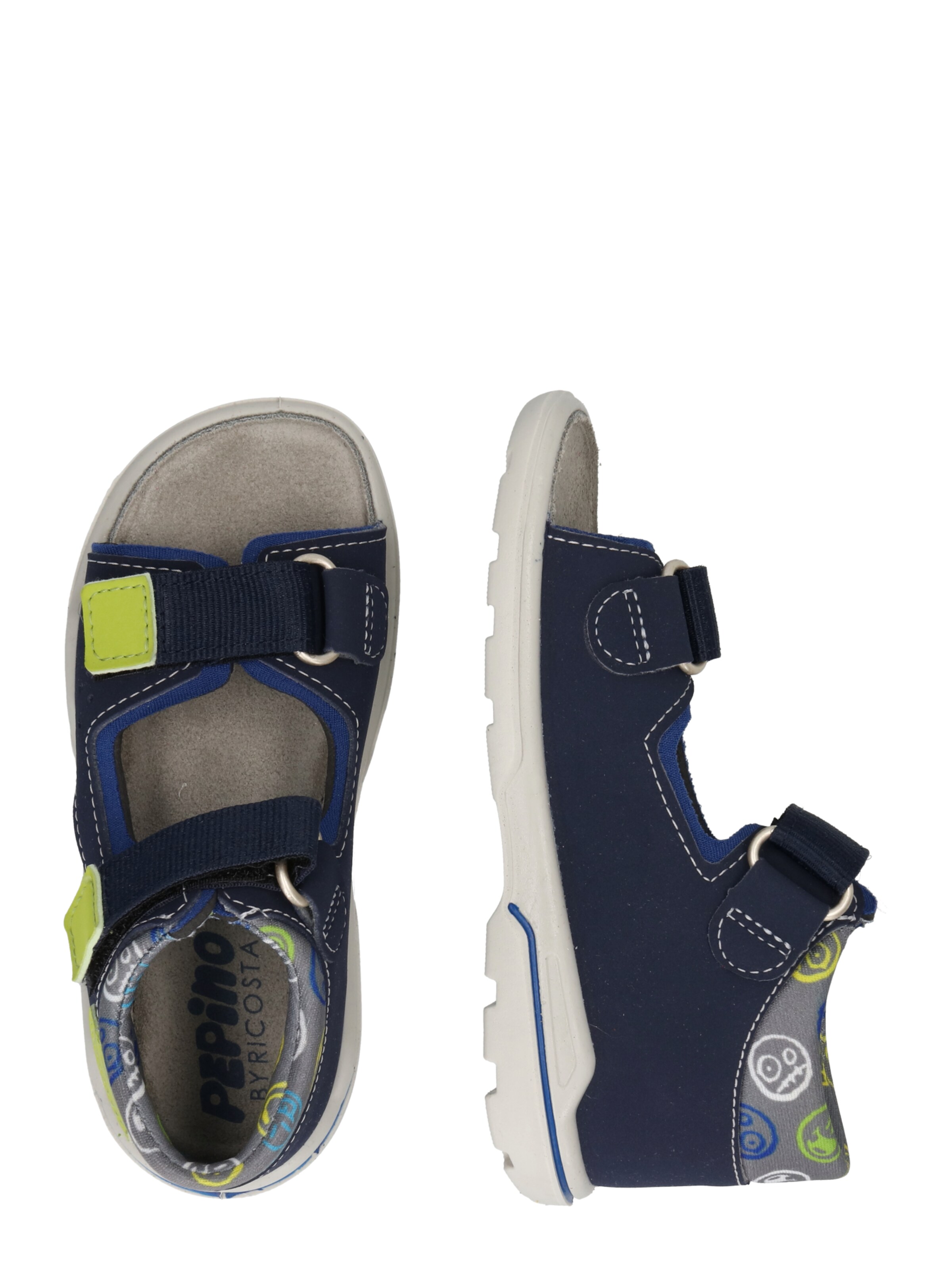 Ebi Pepino Lauflerner Sandalen Pepino Sandalen Blau Pepino Sandale