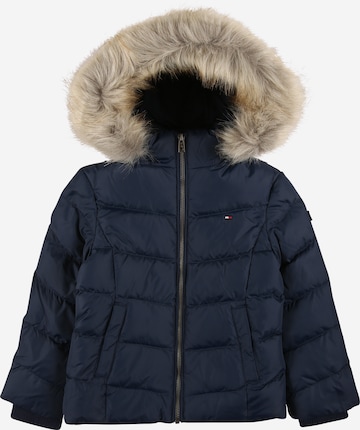 TOMMY HILFIGER Winterjas in Blauw: voorkant