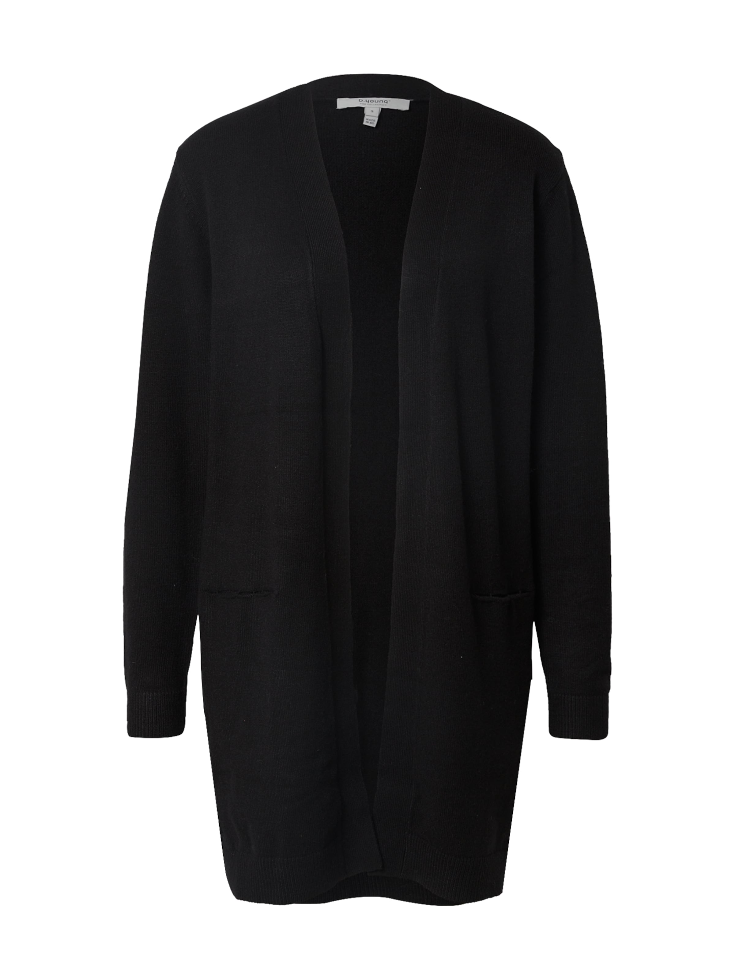 b.young - Casaco de malha 'Bynonina' em preto: frente