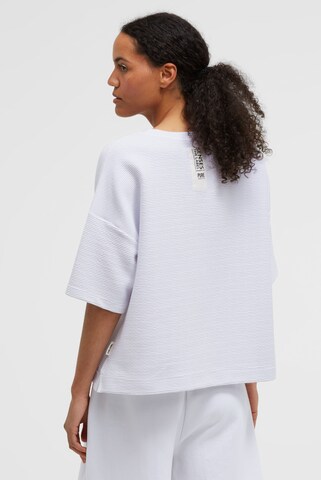 SENSES.THE LABEL Sweatshirt 'So:Y' in White