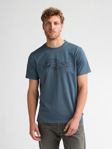 Petrol Industries Shirt in Blauw: voorkant
