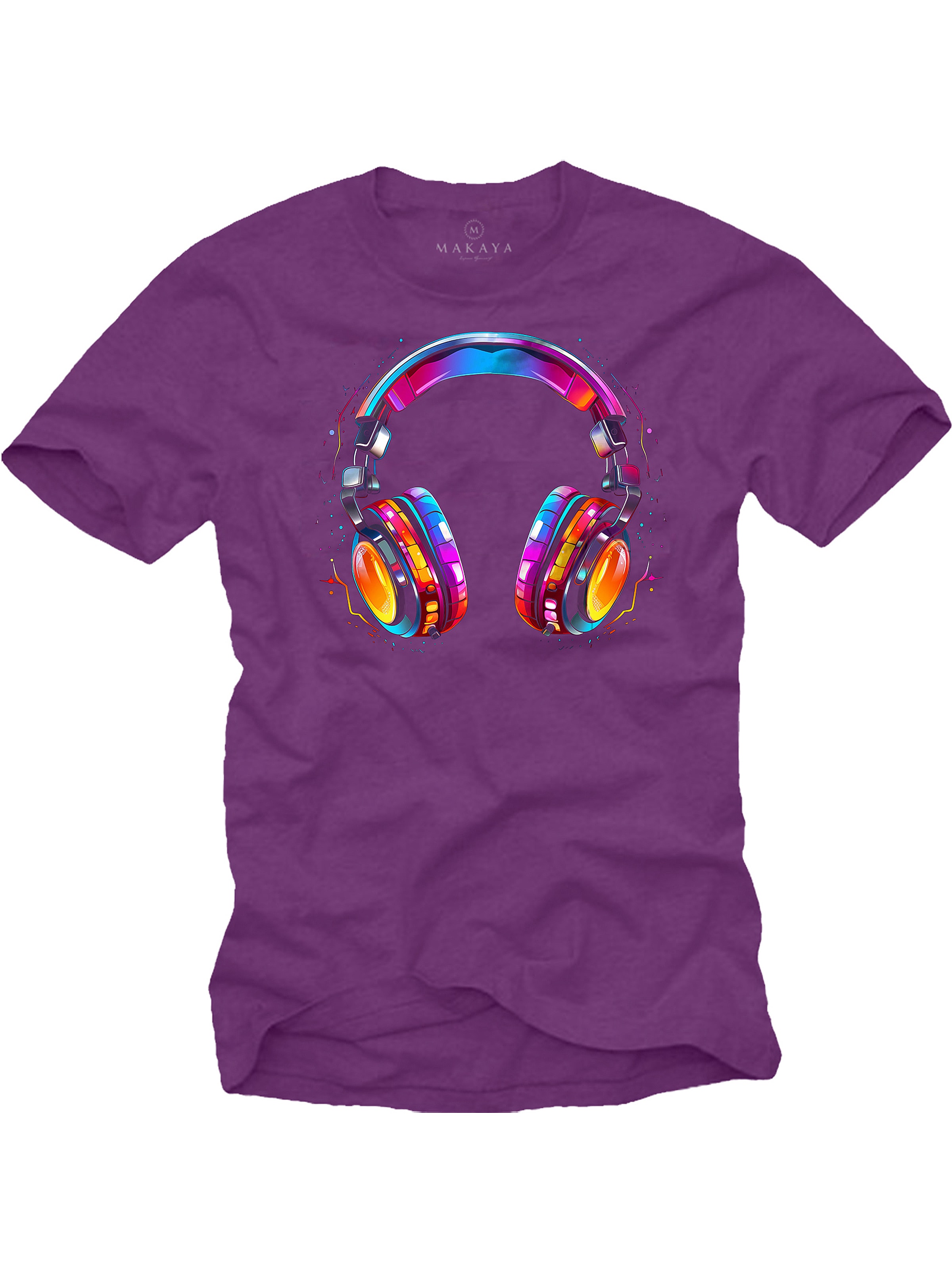 MAKAYA Shirt in Purple: front