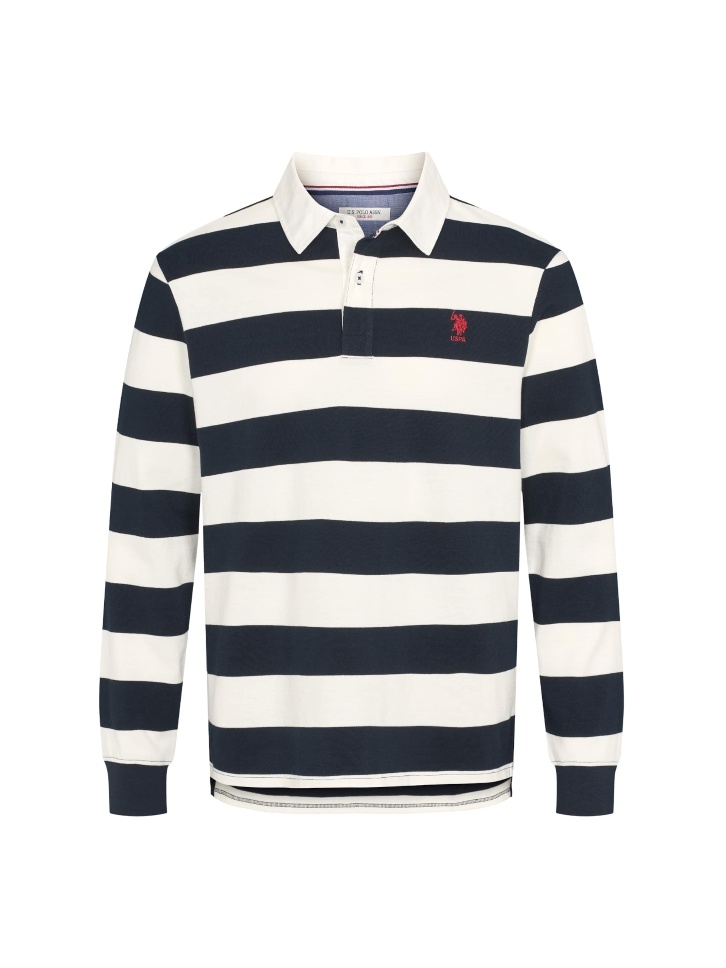 U.S. POLO ASSN. Klasický střih Tričko 'Tarik' – bílá: přední strana