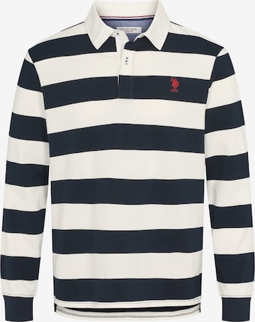 U.S. POLO ASSN. Shirt 'Tarik' in Wit: voorkant