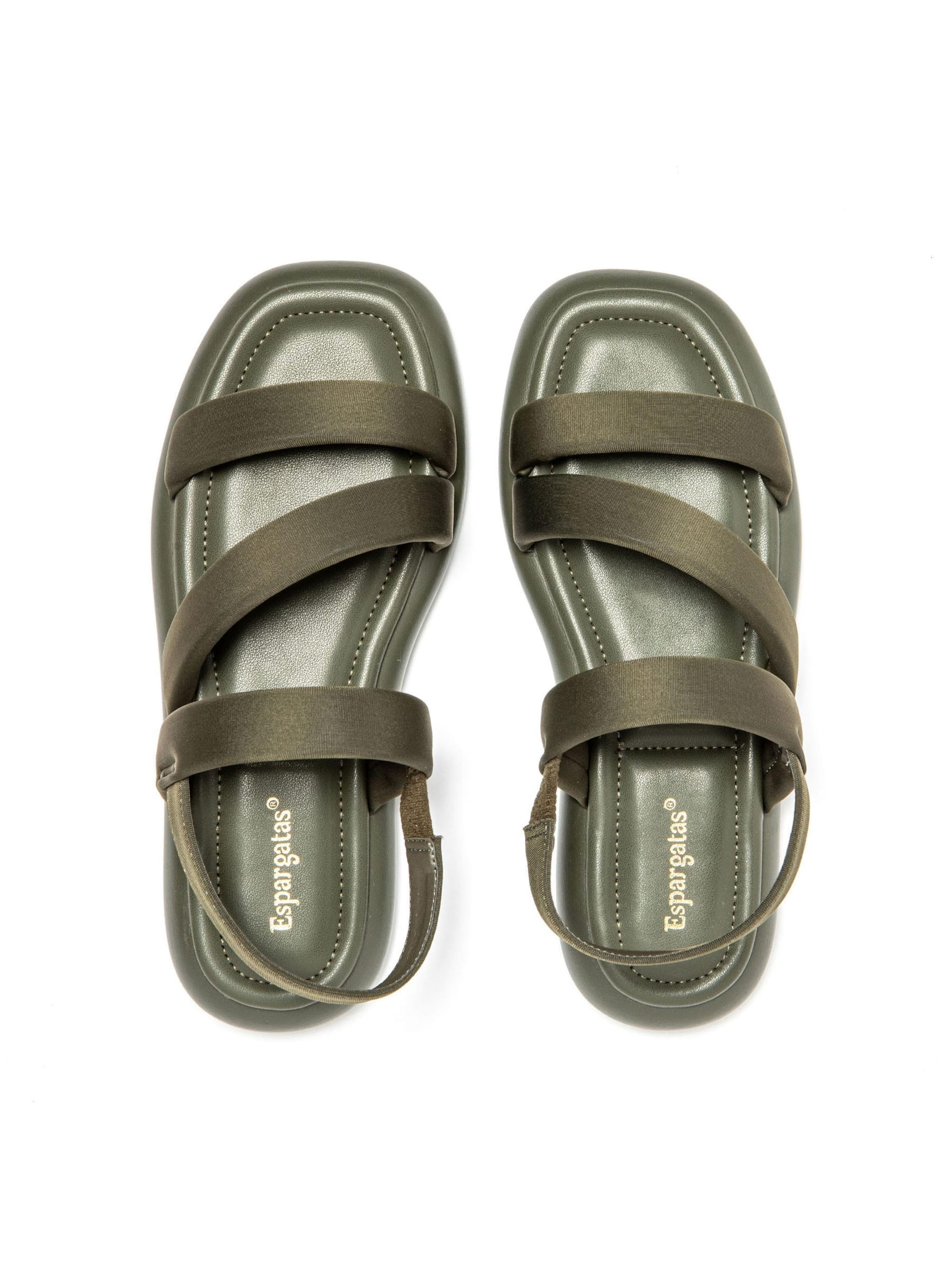 Sandalo 'Kina' di Espargatas in verde