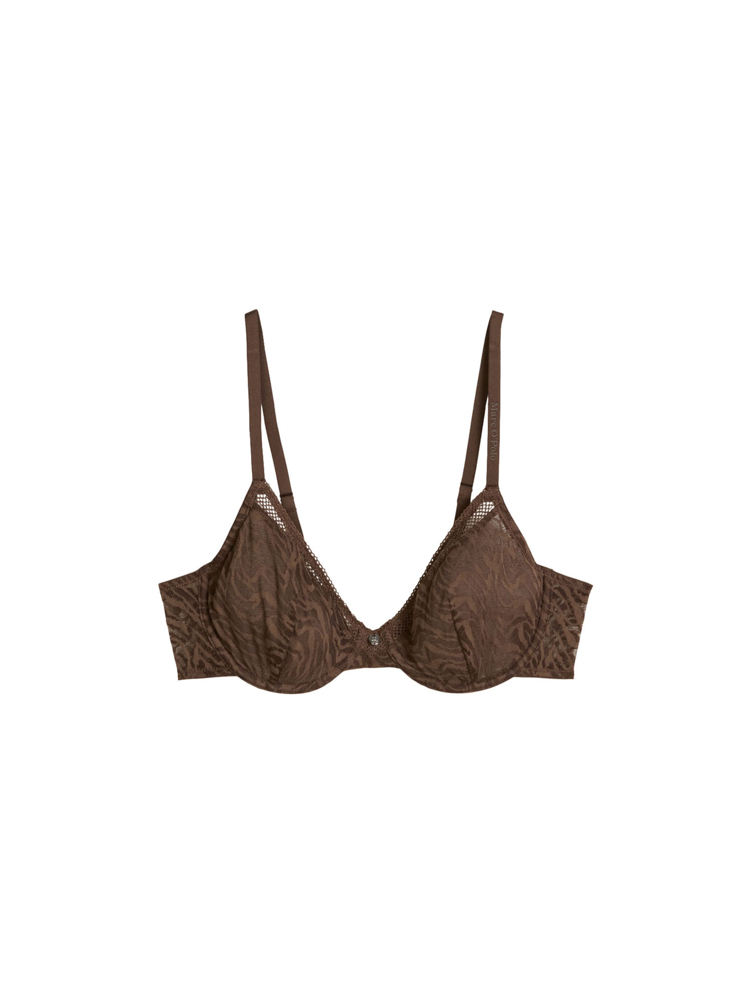Soutien-gorge ' Classic ' Marc O'Polo en beige : devant