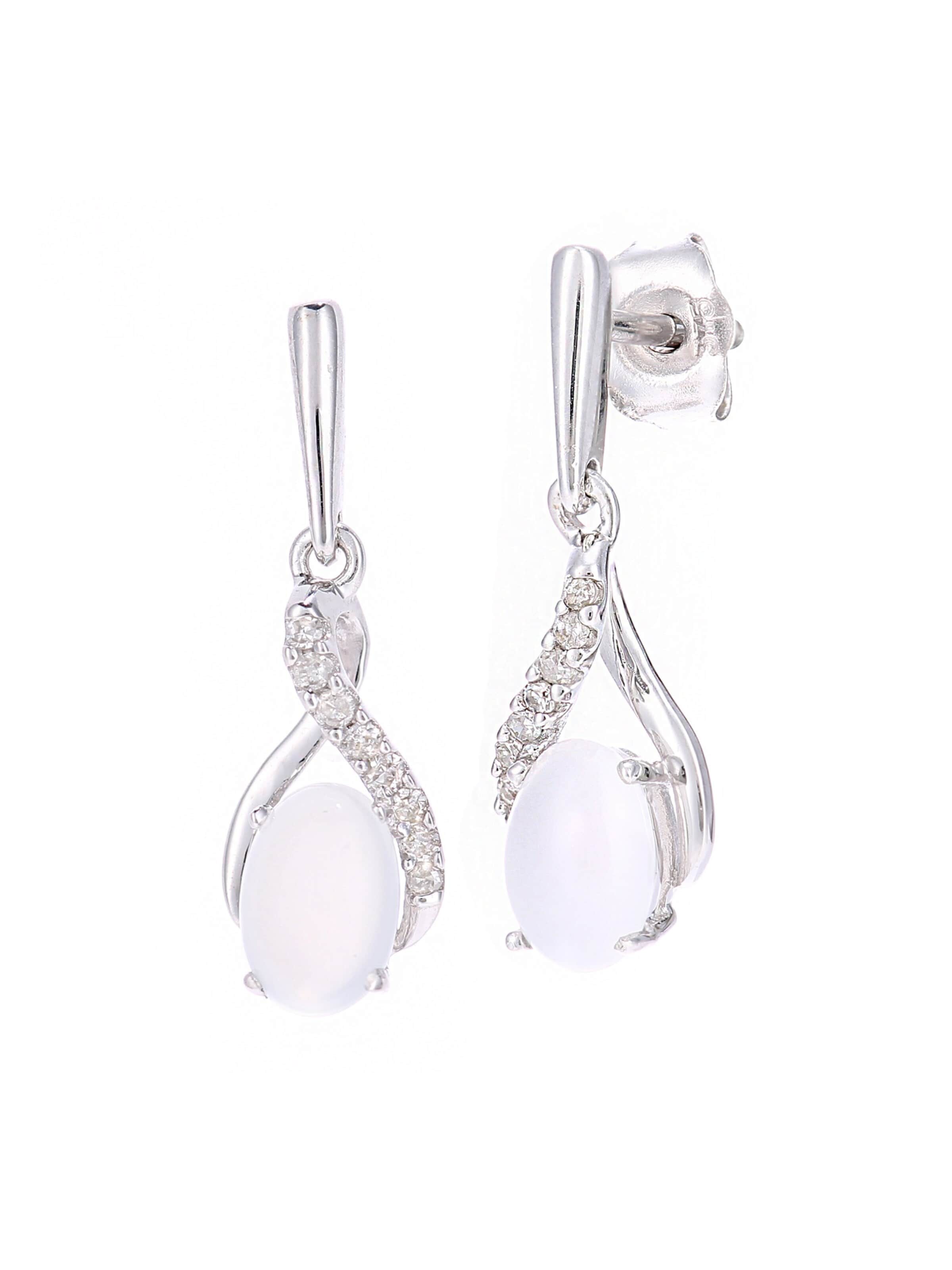 DIAMANT LETERNEL Earrings in One size in Silver, Item view