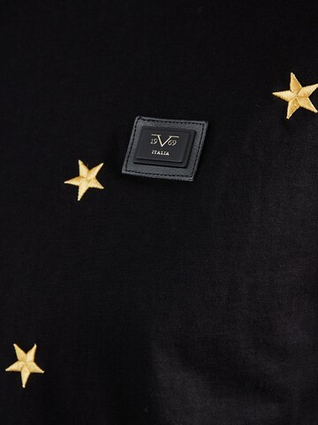 19V69 ITALIA T-Shirt 'Tadeus' in Schwarz