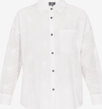 DreiMaster Maritim Bluzka w kolorze biały: przód