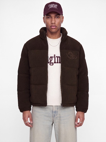 JACK & JONES Tussenjas 'JORFREDERIKSBERG' in Bruin: voorkant