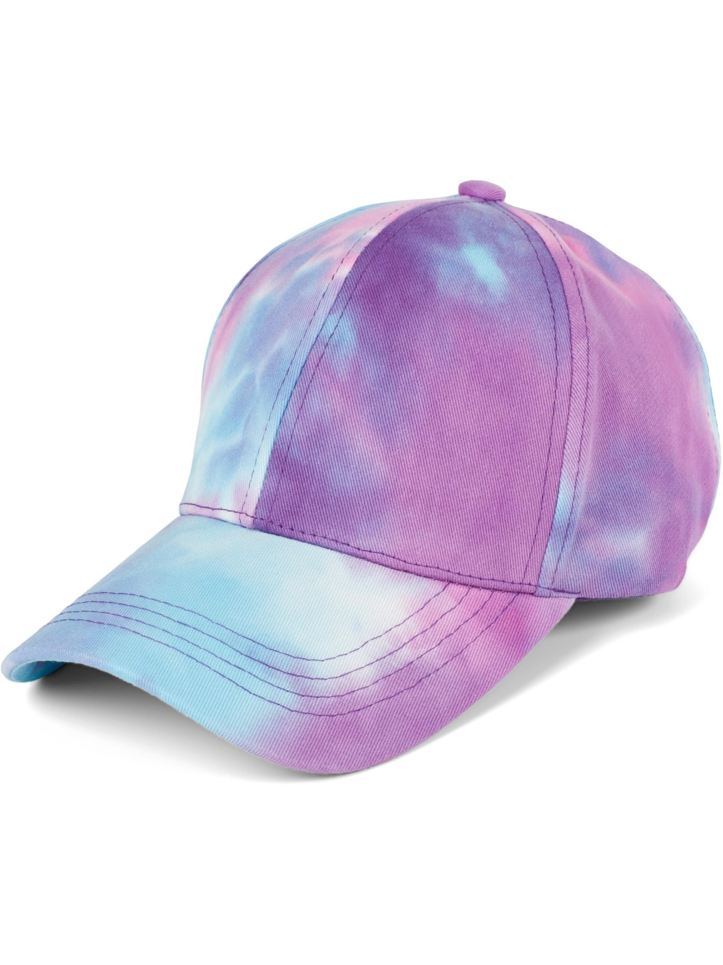 styleBREAKER Cap 'Baseballcap mit Batik Muster' in Blue