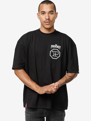 trueprodigy Shirt 'Jona' in Black: front