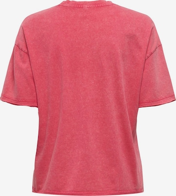 T-shirt 'KINNA' ONLY en rouge
