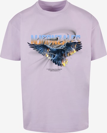 MJ Gonzales Shirt 'EAGLE V.2' in Purple: front