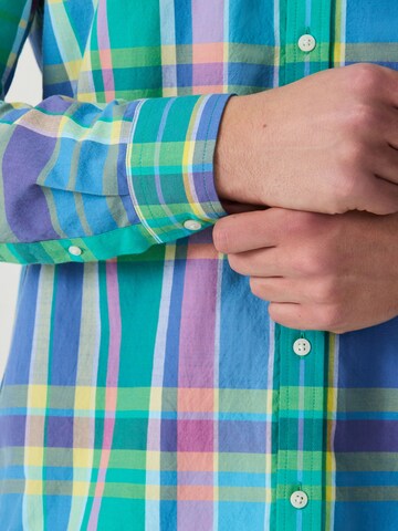 Next Comfort fit Overhemd in Blauw