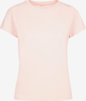 F4NT4STIC Shirt 'Take It Easy' in Roze: voorkant