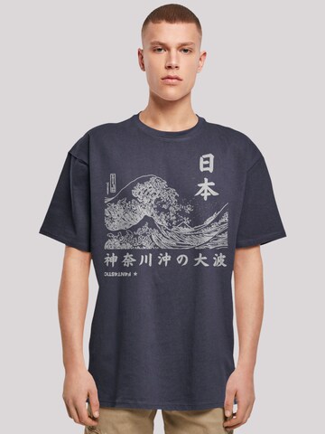 F4NT4STIC Shirt in Blue: front