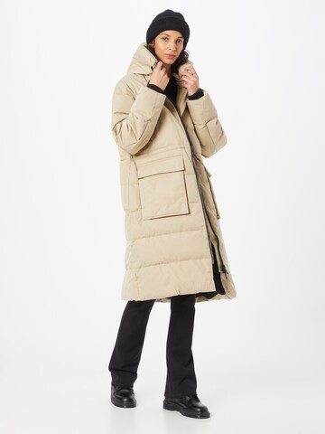 MSCH COPENHAGEN Zimný kabát 'Pavine' - Béžová