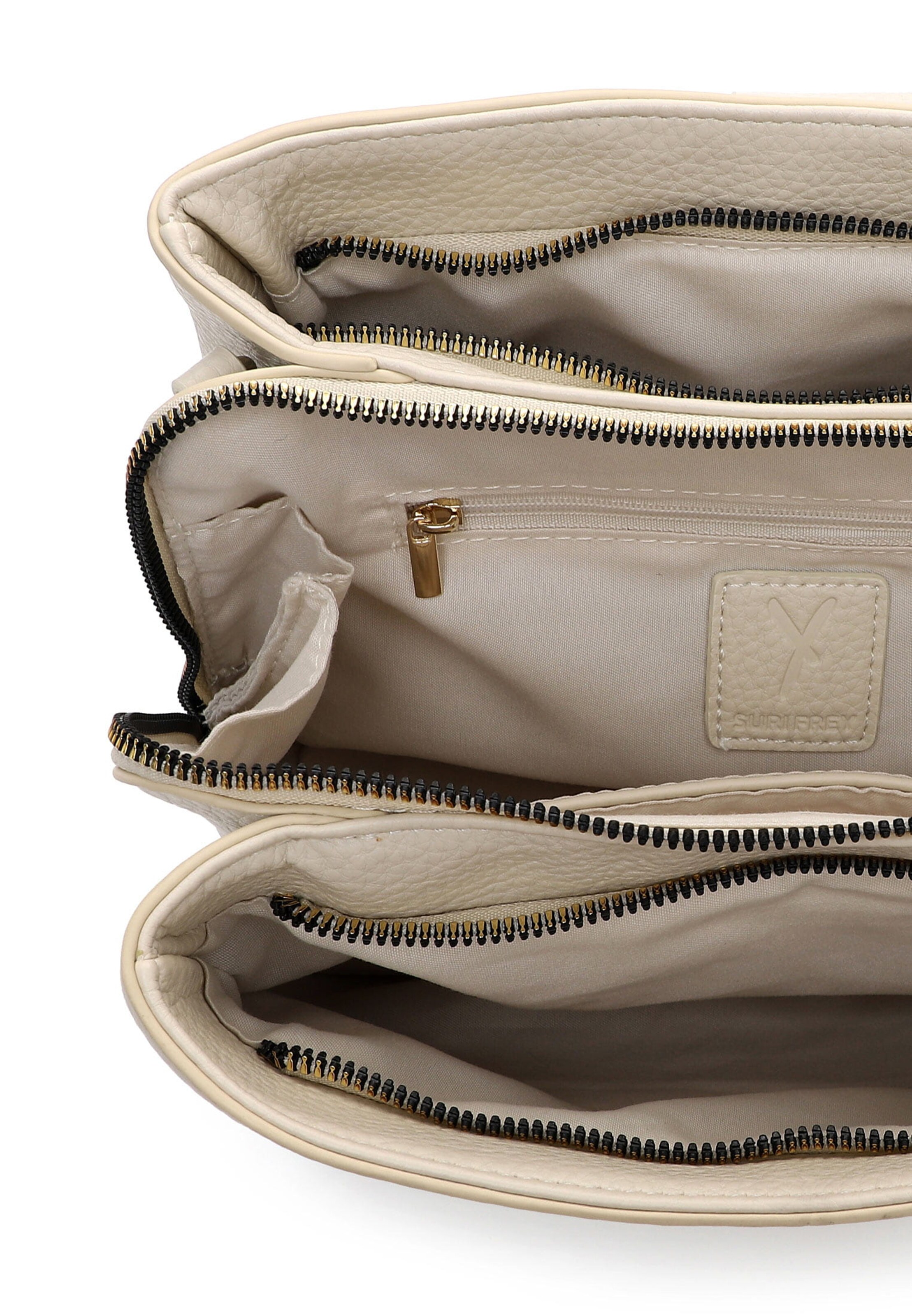 Borsa a spalla 'Keely' di Suri Frey in beige