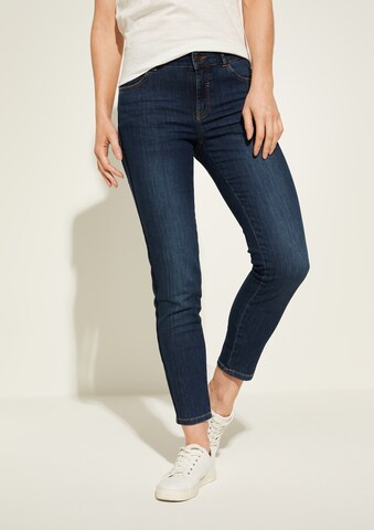 comma casual identity Skinny Jeans in Blue: front