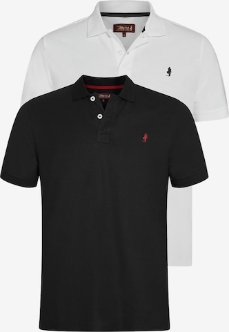 MCS Shirt 'Harry' in Zwart: voorkant