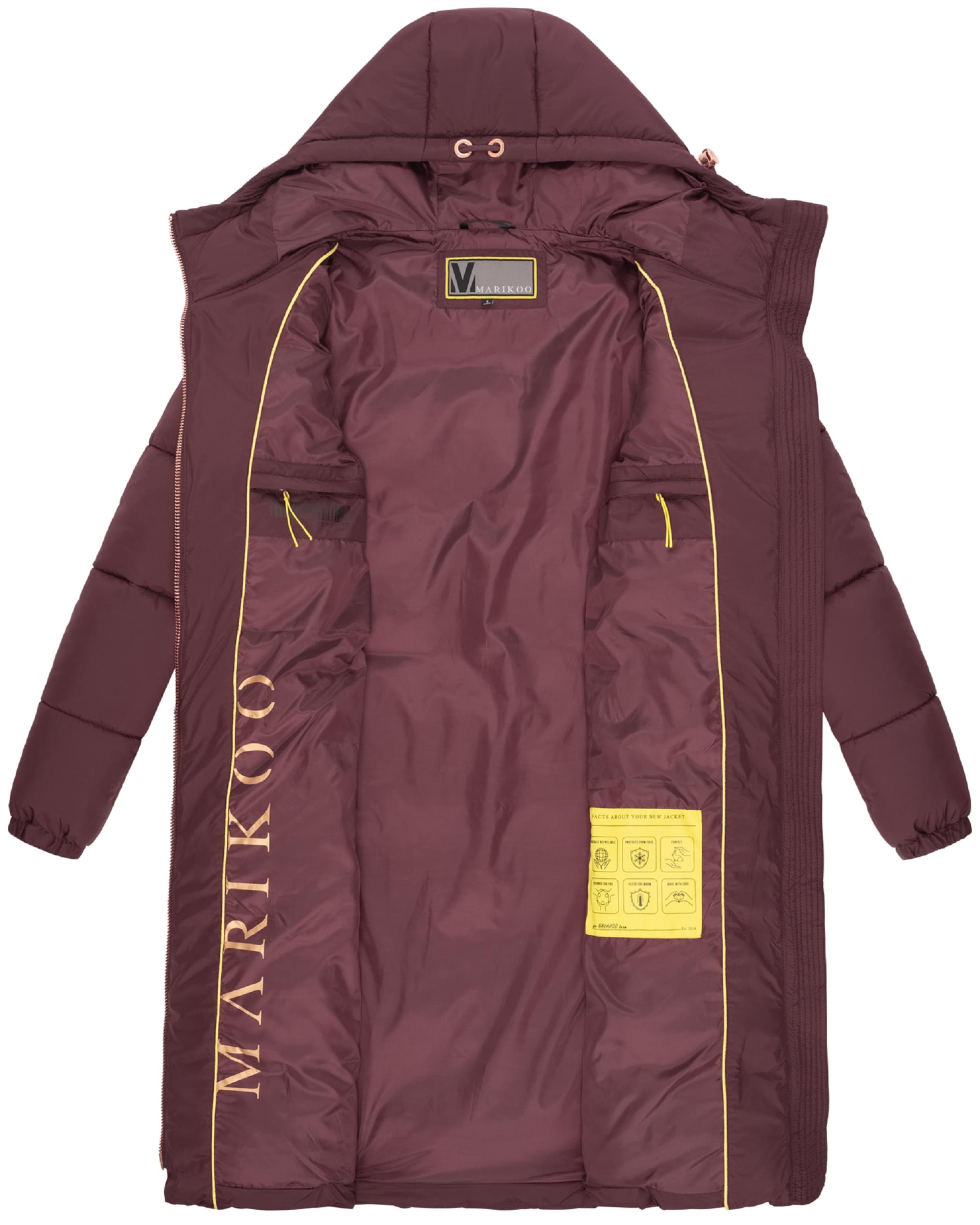 MARIKOO Χειμερινό παλτό σε κόκκινο