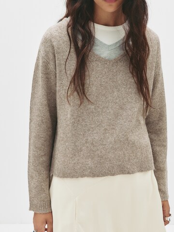 Pull-over Pull&Bear en marron