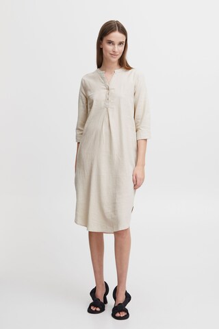 b.young Shirt Dress 'Byfalakka' in Beige