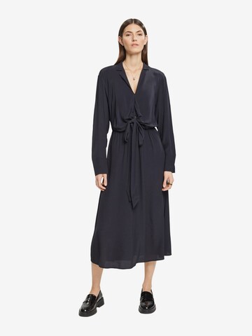 ESPRIT Blusenkleid in Schwarz: predná strana