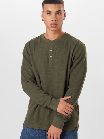 BLEND Shirt 'Noble' in Groen