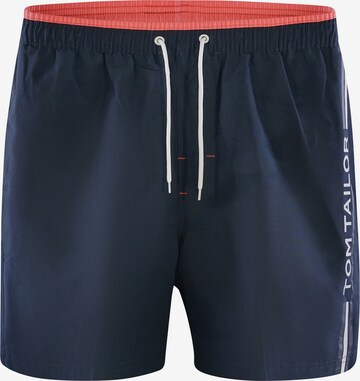 Shorts de bain ' BEN ' TOM TAILOR en bleu : devant