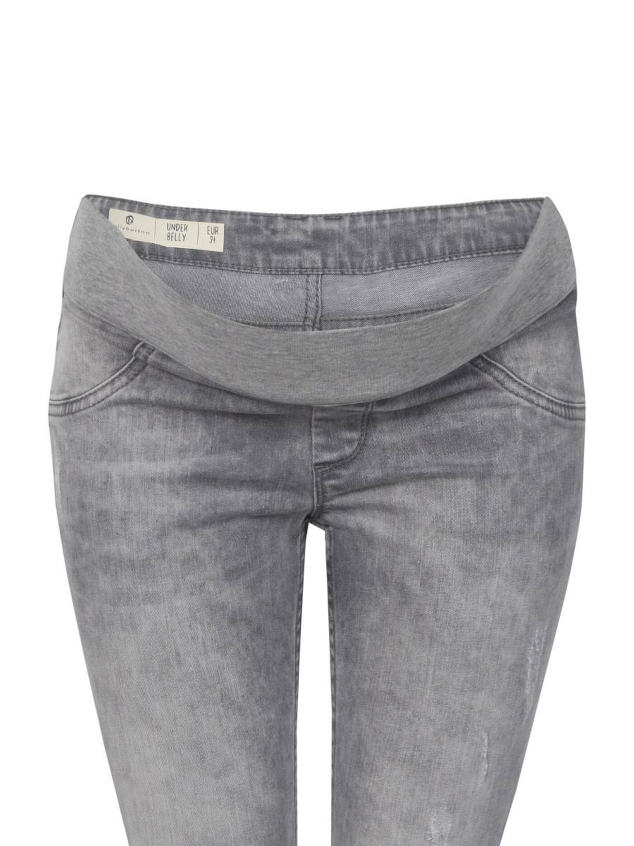 BELLYBUTTON Skinny Jeans 'Umstandsjeans grau'‌‌‌‌‌‌‌‌ in Grau