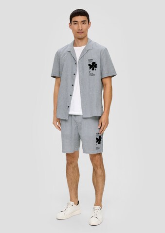 Loosefit Pantalon s.Oliver en bleu
