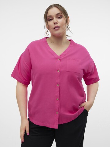 Vero Moda Curve Blouse 'Karla' in Roze