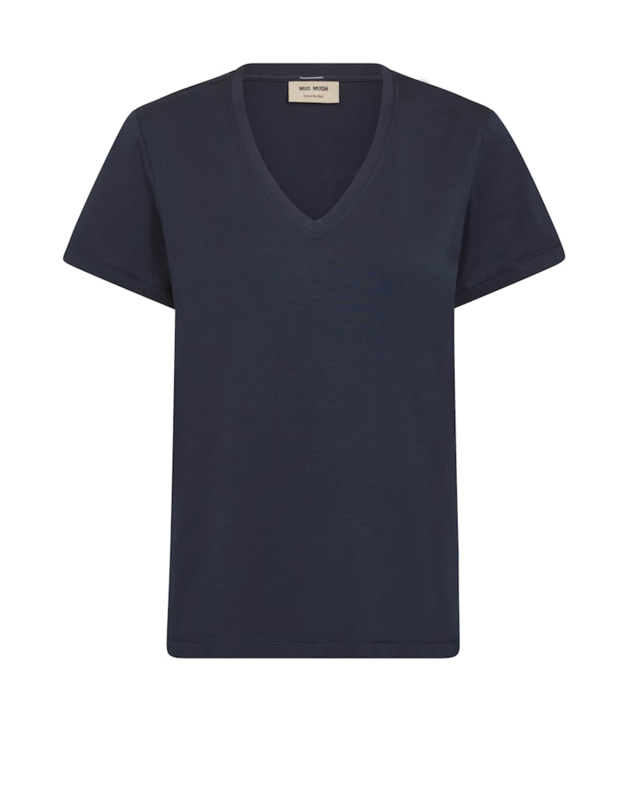 MOS MOSH Tričko 'MMDala' – modrá: přední strana