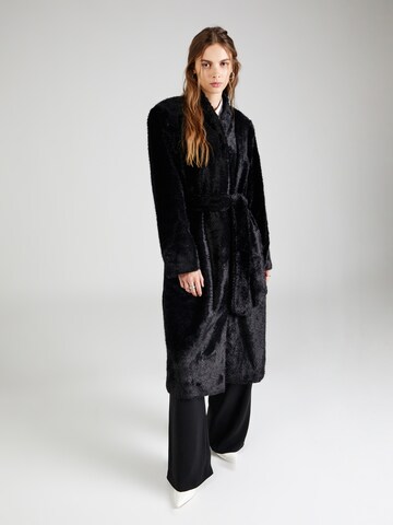 BRUUNS BAZAAR Winter Coat 'Crown Mette' in Black: front