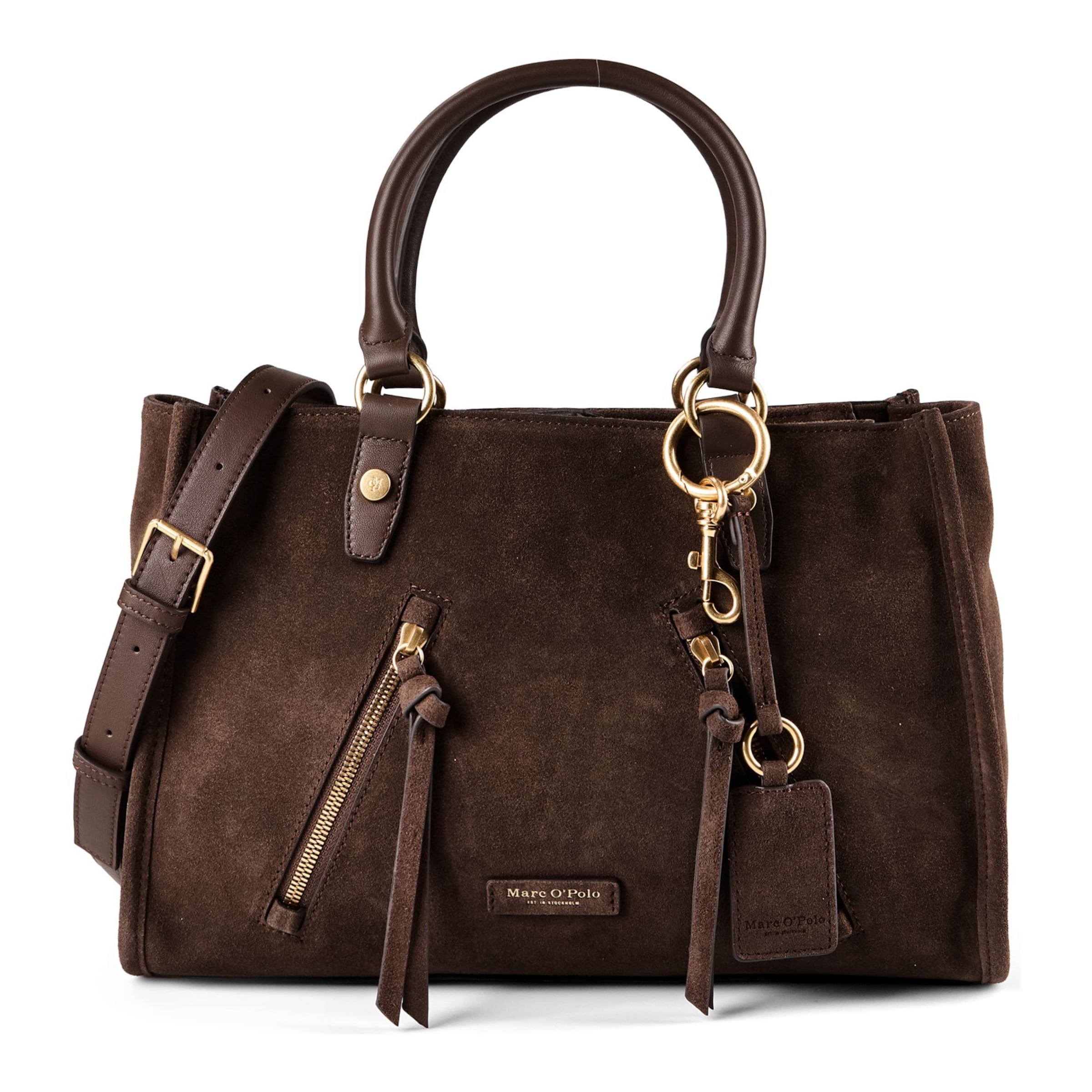 Marc O'Polo Handtas in One Size in de kleur Bruin, Productweergave