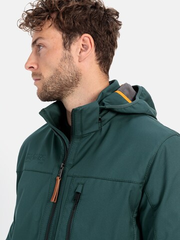 CAMEL ACTIVE Blouson mit abnehmbarer  Kapuze in Grün
