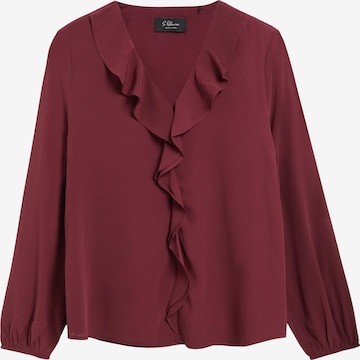 s.Oliver BLACK LABEL Bluse in Rot: Vorderseite