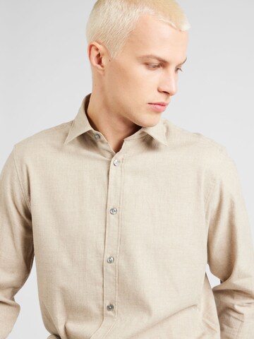 Coupe regular Chemise s.Oliver en beige