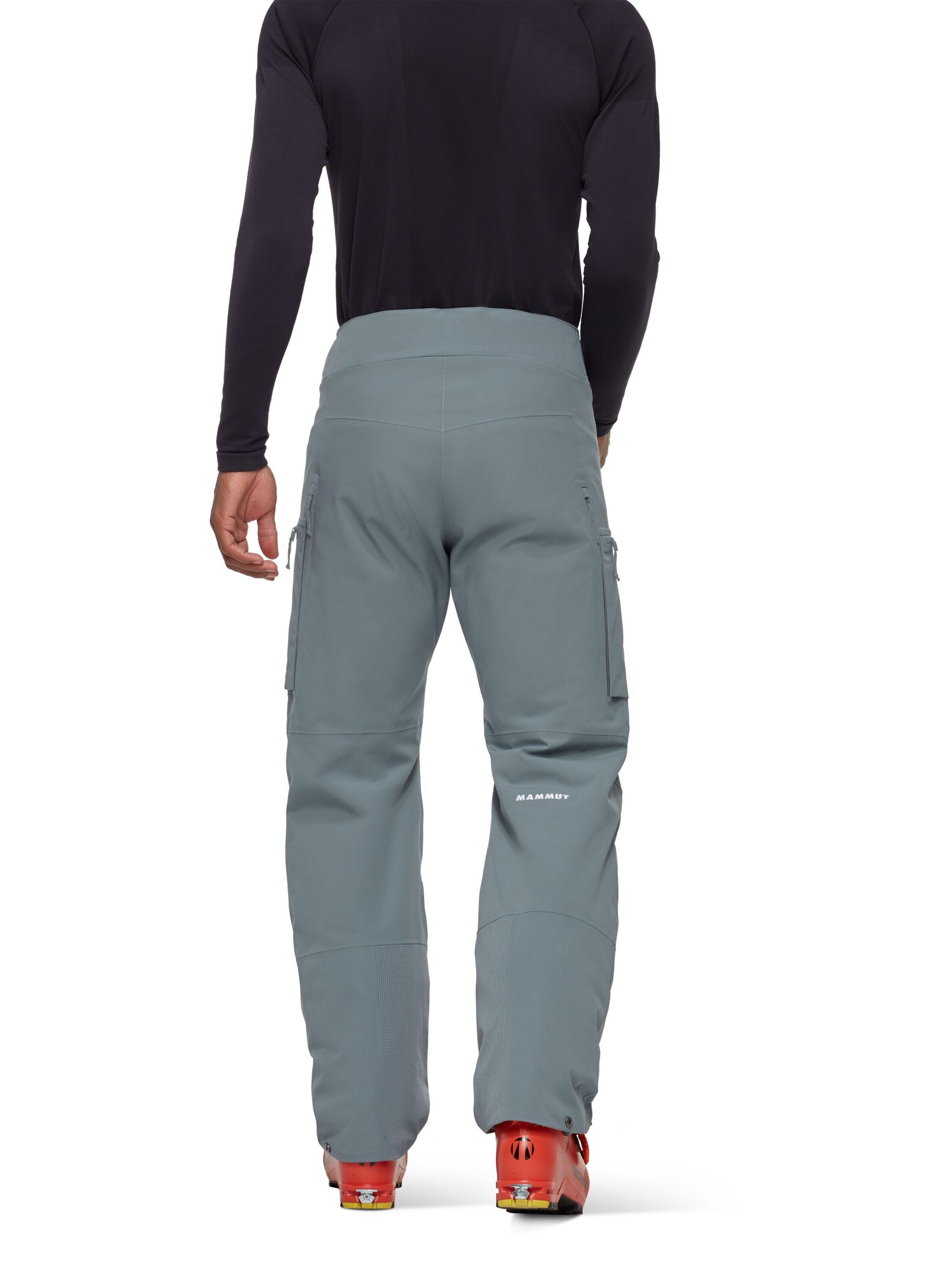 MAMMUT Loose fit Outdoor Pants in Grey