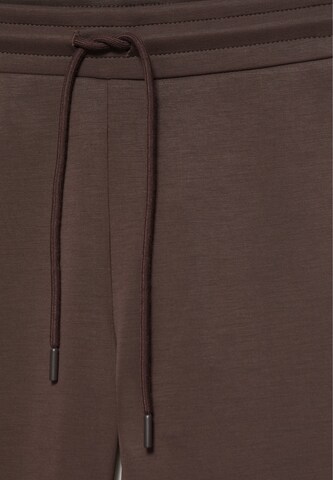 Pull&Bear Flared Hose in Braun