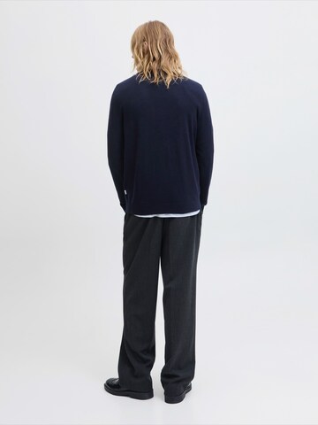 JACK & JONES Sweater 'JJEPERFECT' in Blue