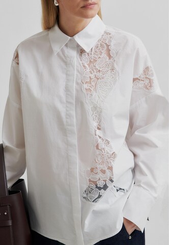 SECOND FEMALE - Blusa en blanco