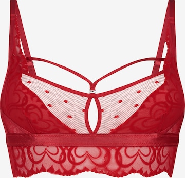 Hunkemöller Bra 'Pippa' in Red: front