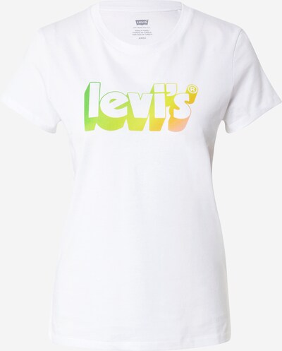 LEVI'S T-Shirt in grün / hellgrün / orange / weiß, Produktansicht