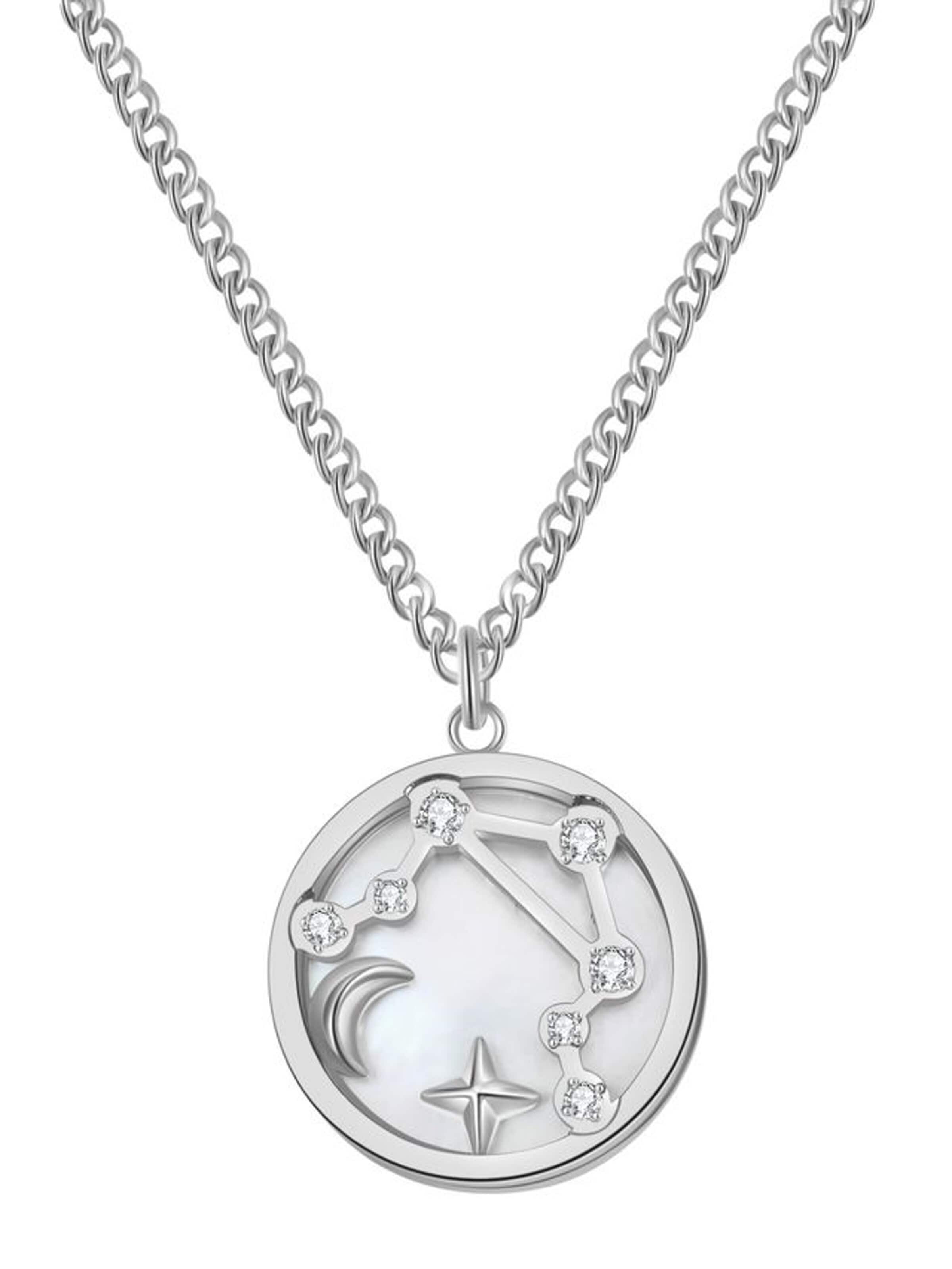 Collana 'Elegant Libra' di Hey Happiness in argento