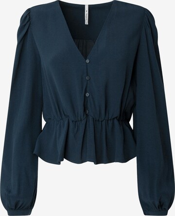 Pepe Jeans Blouse 'EDITA' in Blauw: voorkant